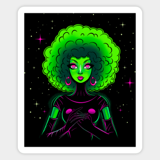 Space Goddess Magnet